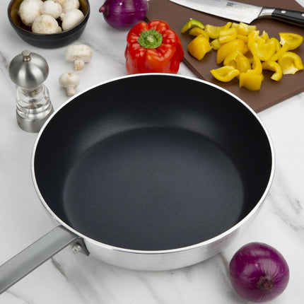 Aluminium Non-Stick Teflon Platinum Plus Sauté Pan 32cm | Vogue 5