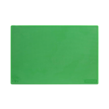 Antibacterial LDPE Cutting Board Green 450x300x10mm | Hygiplas 3