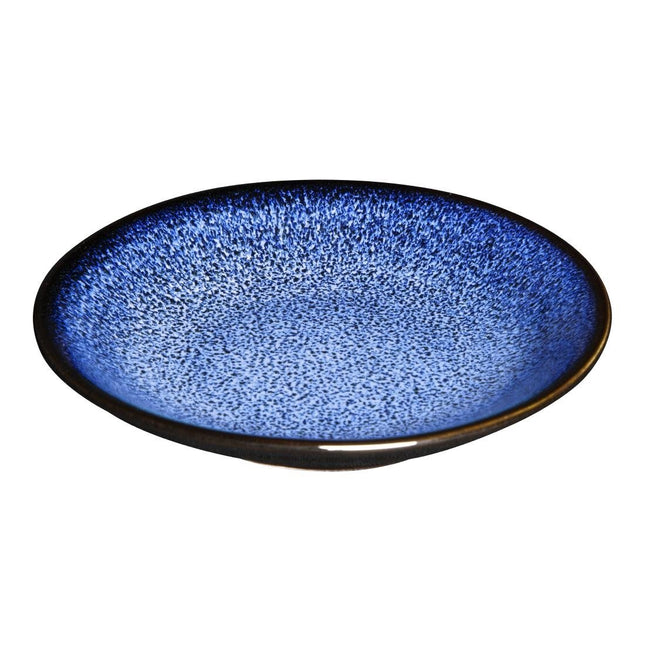 Midnight Blue Reactive Glaze Dipping Bowls 100mm | Olympia Luna | Earthenware