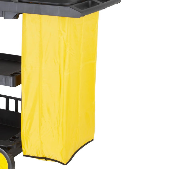 Replacement Yellow Bag for Jantex Black Cleaning Trolley 80L
