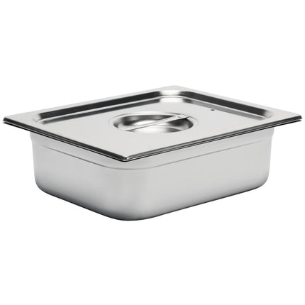 Stainless Steel Gastro Pan GN 1/2 | 10cm Depth | 325x265mm 2