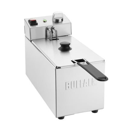 Single Electric Fryer | Buffalo | 3L Tank | 2000W | Stainless Steel