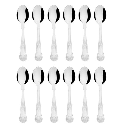Tea Spoons 13.7cm Polished 18/0 Stainless Steel | Olympia Kings | 12 Pieces 4