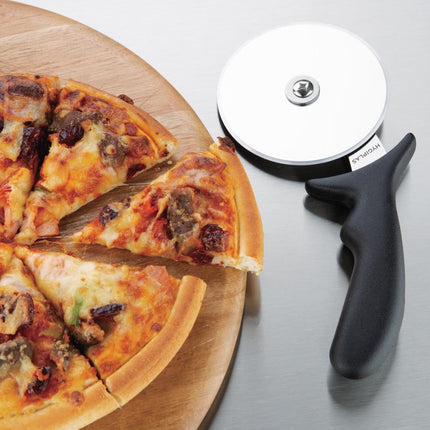 10cm Stainless Steel Pizza Cutter Wheel | Hygiplas 5