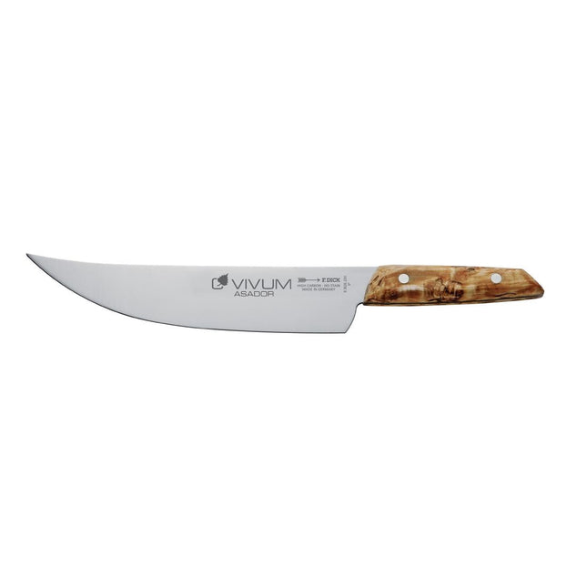BBQ Asador Knife 22cm | Dick Vivum | Birch Wood Handle