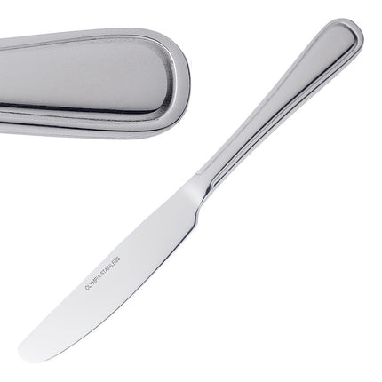 Table Knives Polished 18/0 Stainless Steel | Olympia Mayfair | 12 Pieces