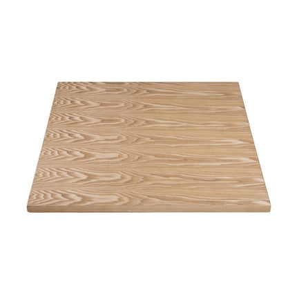 Pre-Drilled Square Tabletop Ash Veneer 700mm | Bolero 2