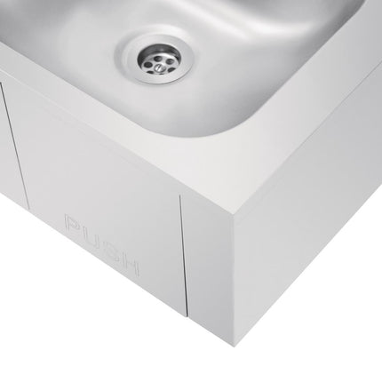 Hands-Free Knee-Operated Stainless Steel Sink | Vogue 6