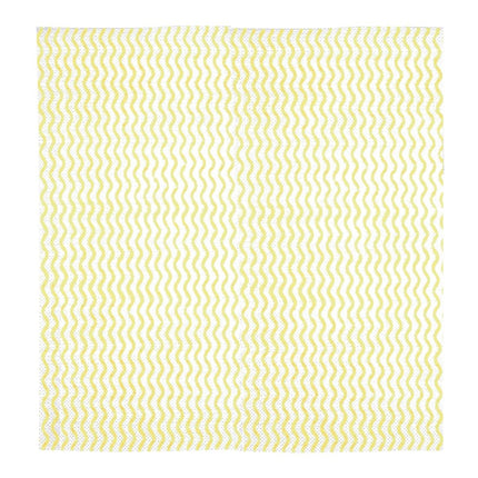 Non-Woven Cleaning Cloths Yellow | Jantex | 100 Pieces | 25x33 cm 2