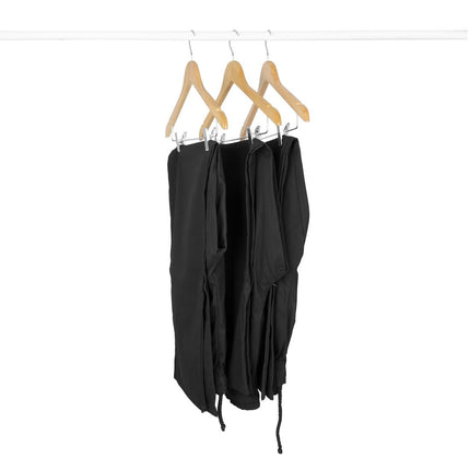 Wooden Hangers with Dual Antislip Clips | Bolero 5