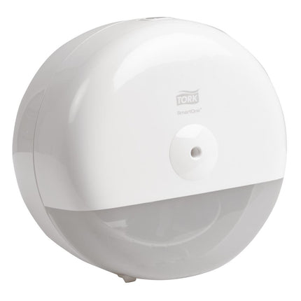 SmartOne Mini Toilet Roll Dispenser White | Tork 7