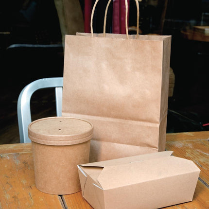 Compostable Paper Lids for 98mm Soup Cups | Fiesta | 500 Pieces 4