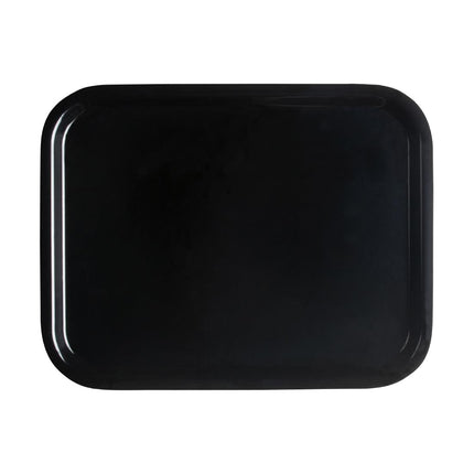 Smooth Surface Black Tray | Cambro Capri | 320x530mm