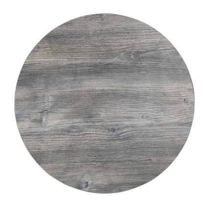 Round Melamine Tabletop with Ash Wood Effect 60cm | Bolero