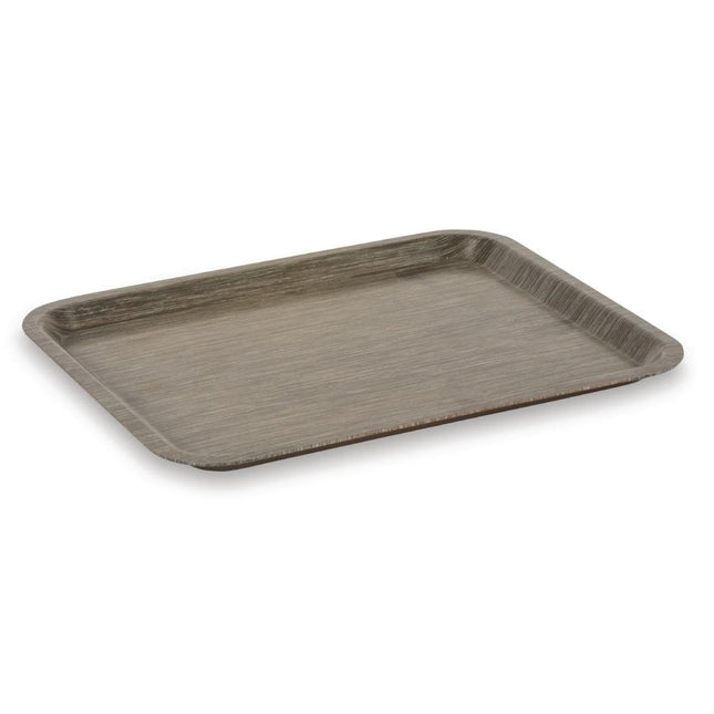 Polyester Serving Tray Wengé GN 1/2 32.5x26.5cm | Roltex Original