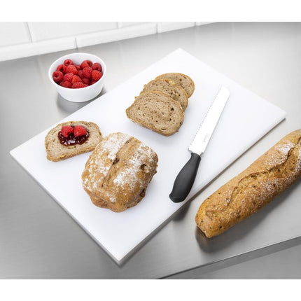 Antibacterial HDPE Cutting Board White | Hygiplas | 46x30x1.3 cm 2
