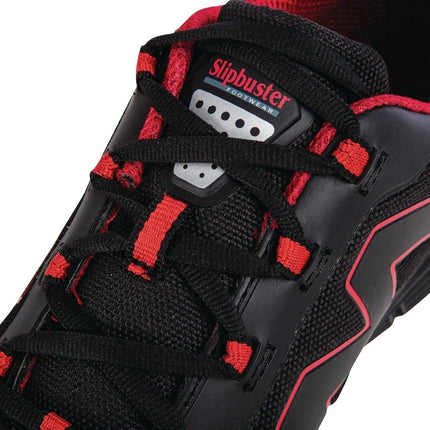Slipbuster Mesh Slip-Resistant Safety Shoes Black Size 39 3