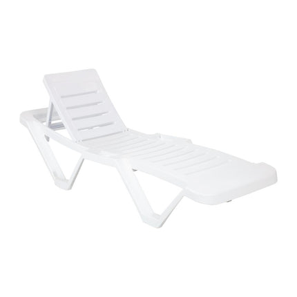 Resol White Adjustable Reclining Chairs Set of 4 10