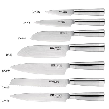 Santoku Knife 17.5cm | Vogue Tsuki Series 8 4