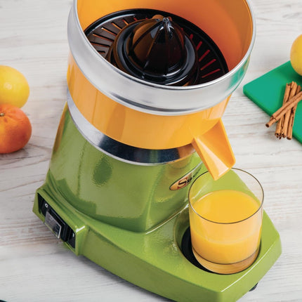 Classic 11 Citrus Juicer Yellow with Three Extractors | Santos 3