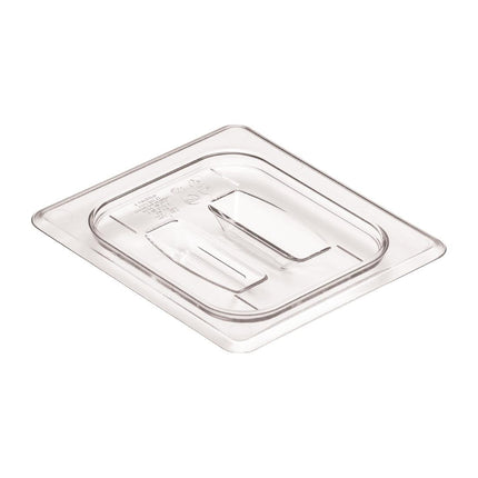 Flat Polycarbonate Lid GN 1/6 | Cambro