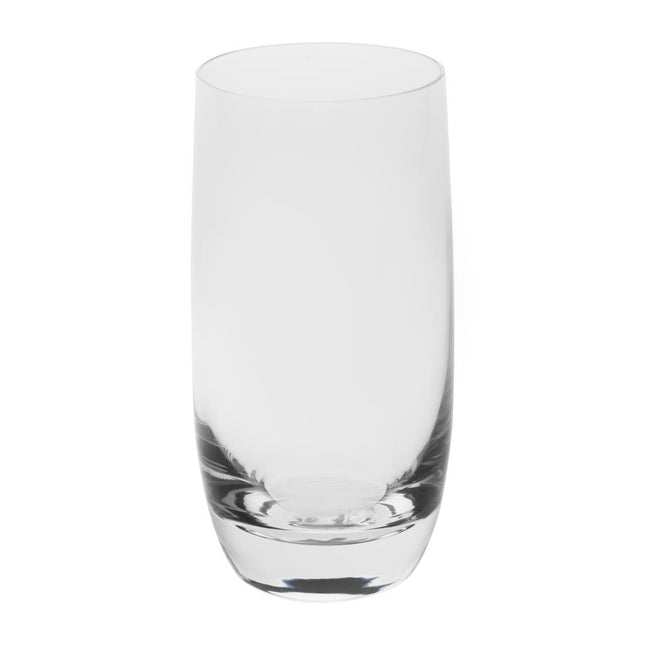 Crystal Long Drink Tumblers 415ml (Set of 6) | Olympia Verona