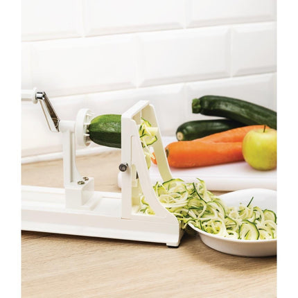 Japanese Vegetable Spiralizer and Slicer with 4 Stainless Steel Blades | Vogue 2