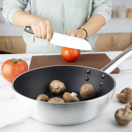 Teflon Platinum Plus Non-Stick Induction Saute Pan 24cm | Vogue 8