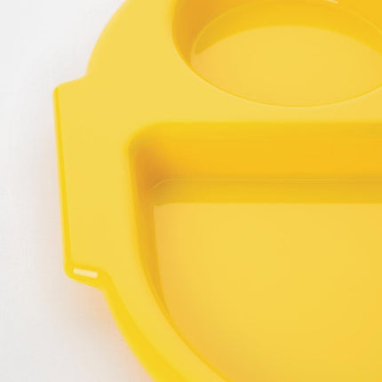 Polycarbonate Small Compartment Tray Yellow 32.2cm | Olympia Kristallon 2