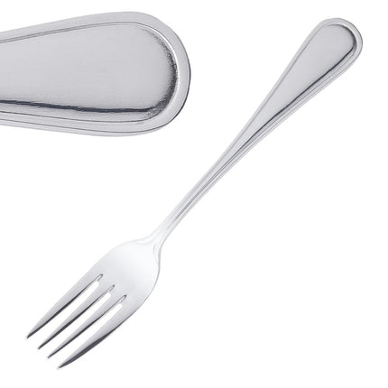 Dessert Forks Polished 18/0 Stainless Steel | Olympia Mayfair | 12 Pieces