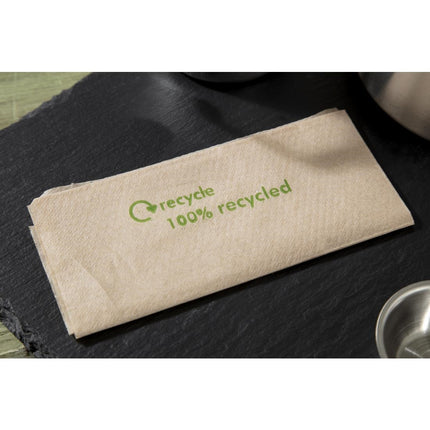 Compostable Kraft Paper Napkins 32x30cm | Pack of 6000 5