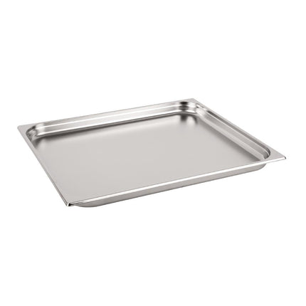 Stainless Steel GN 2/1 Container 40mm Depth | Vogue