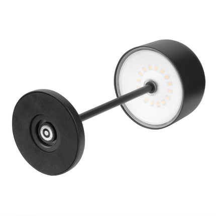 Table Lamp with Round Black Shade 200mm | Olympia Siena 5