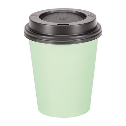 Recyclable Single-Wall Coffee Cups Turquoise 225ml | Fiesta | 1000 pcs 2