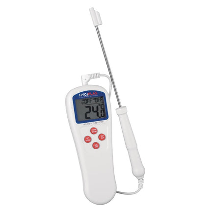 Digital Thermometer with Stainless Steel Probe | Hygiplas Catertherm