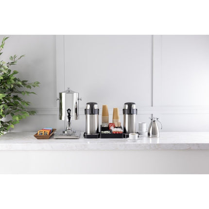 Stainless Steel Thermal Jug with Pump 3L | Olympia 7