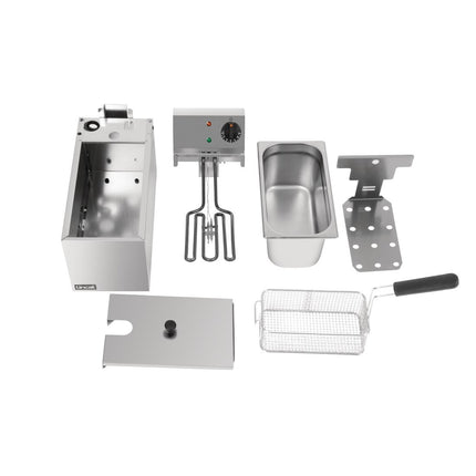 Single Fryer with Stainless Steel Reservoir | Lincat LSF 2.5L 9
