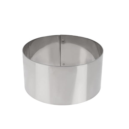 Round Stainless Steel Mousse Ring | Matfer Bourgeat | 12 cm 2