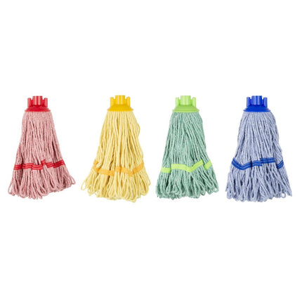 Deck Mop Head Red Stripe 200g | Jantex 4