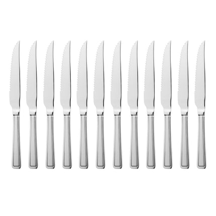 Harley Polished 18/0 Stainless Steel Steak Knives | Olympia | 12 Pieces 4