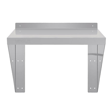 Stainless Steel Oven/Microwave Wall Shelf 56x46cm | Vogue 3