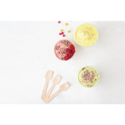Compostable Wooden Ice Cream Spoons | Fiesta | 100 Pieces 5