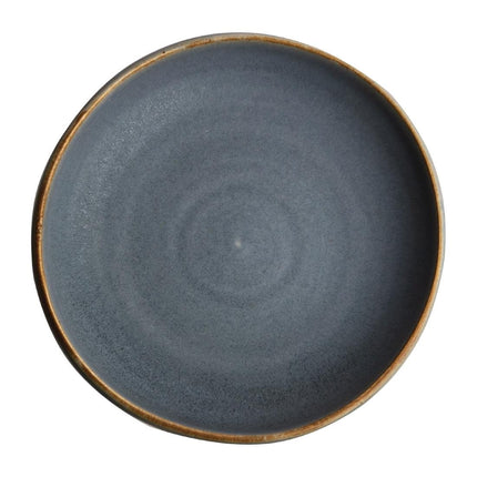 Deep Coupe Canvas Plates Blue Granite 23cm | Olympia