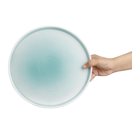 Fondant Dinner Plate Mint Green 270mm | Olympia 3