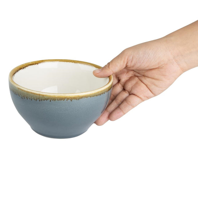 Ceramic Kiln Blue Bowls 14cm | Olympia 2
