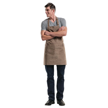 Mud Denim Halter Apron | Chaud Devant