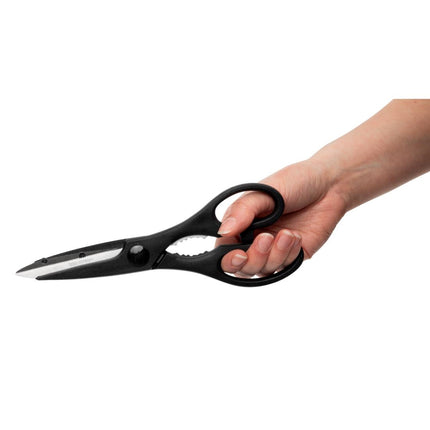 18cm Serrated Kitchen Scissors with Plastic Handle | KitchenCraft 5