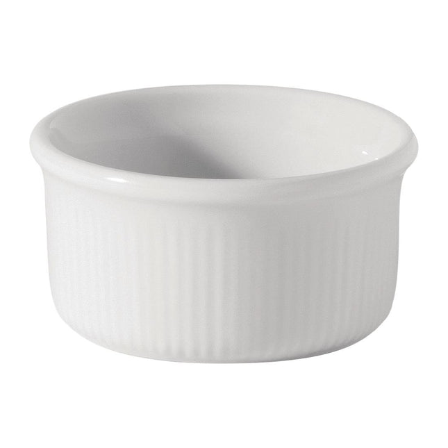 White Porcelain Ramekins 65mm | Utopia Titan Collection | 12 Pieces