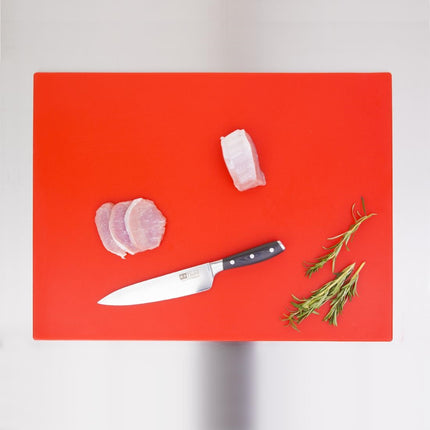 LDPE Cutting Board Red 600x450x10mm | Hygiplas 4