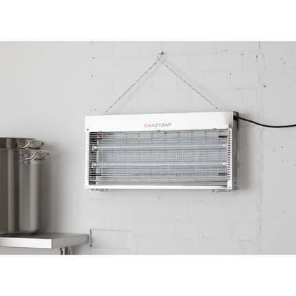 Insect Killer 20W Brushed Stainless Steel | Eazyzap 3